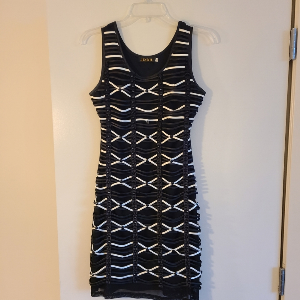 Short black dress